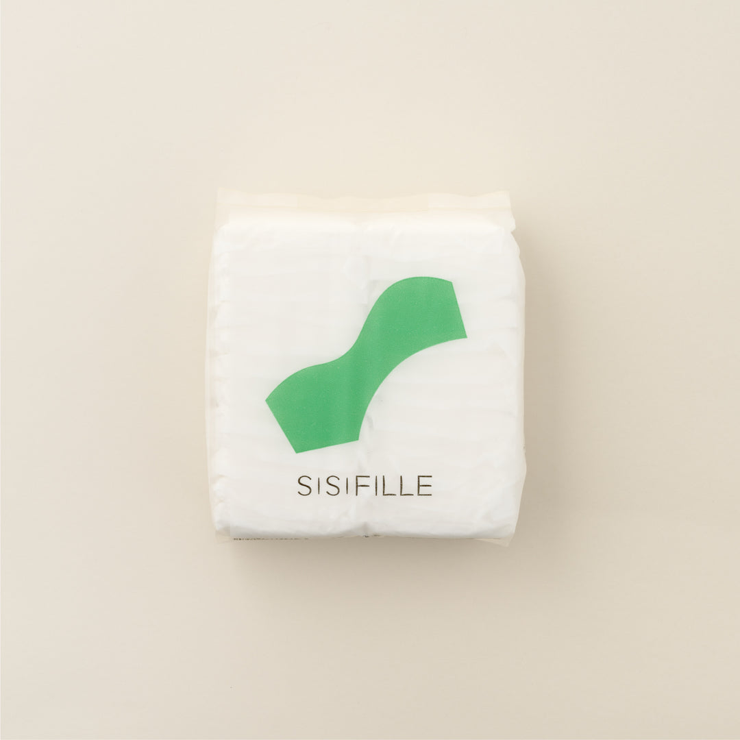 【SISIFILLE】PERIOD PADS_21cm 普通の日用 羽なし