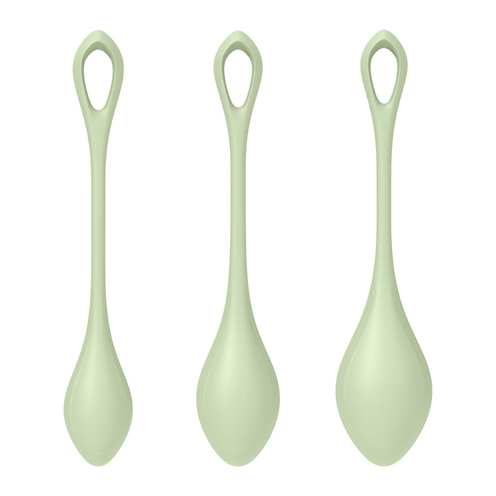 膣トレ 膣トレボールセット Satisfyer Yoni Power 2 light green（ヨニパワー２ライトグリーン）