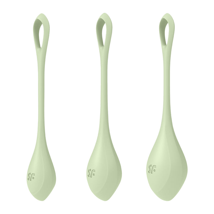 膣トレ 膣トレボールセット Satisfyer Yoni Power 2 light green（ヨニパワー２ライトグリーン）